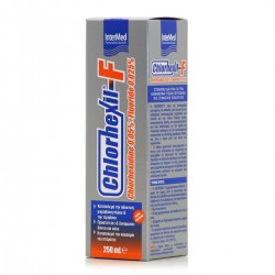 InterMed Chlorhexil-F 0.025% Στοματικό Διάλυμα Καθημερινής Προστασίας κατά της Πλάκας και της Κακοσμίας 250ml